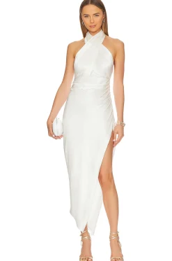 Women The Sei Dresses>x REVOLVE Cross Wrap Halter Midi Dress