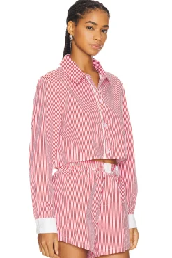 Women SNDYS Matching Sets>X Revolve Darian Stripe Shirt