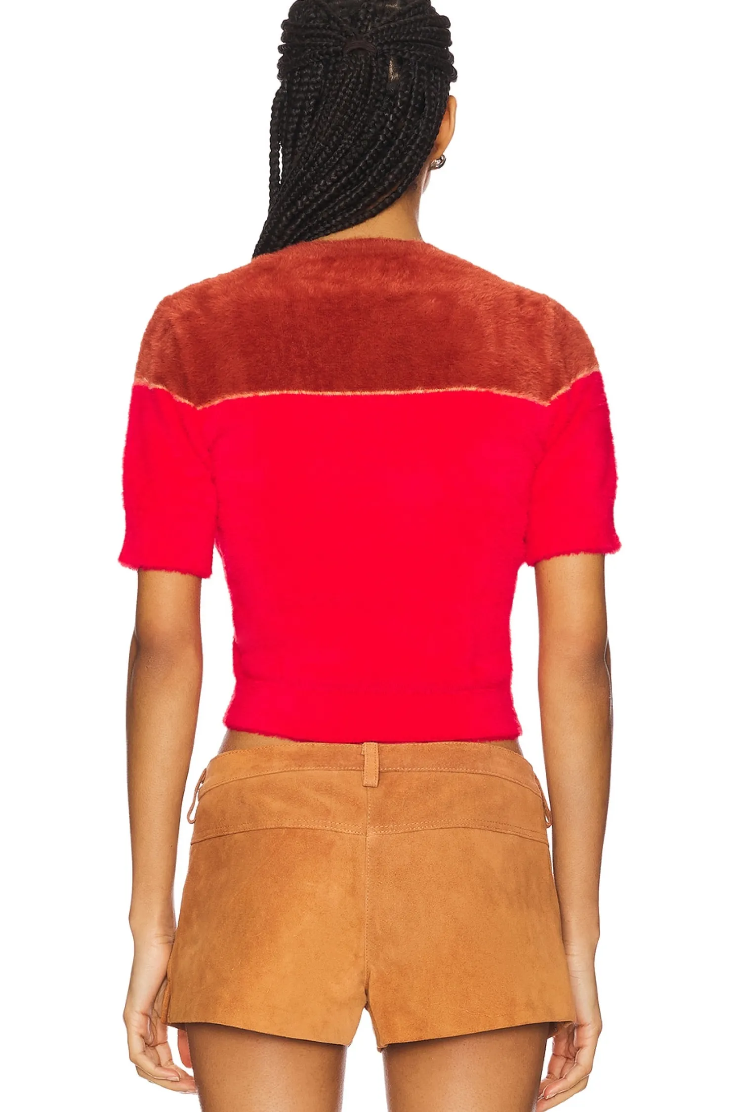 Women Understated Leather Matching Sets>x REVOLVE Fuzzy Sweater