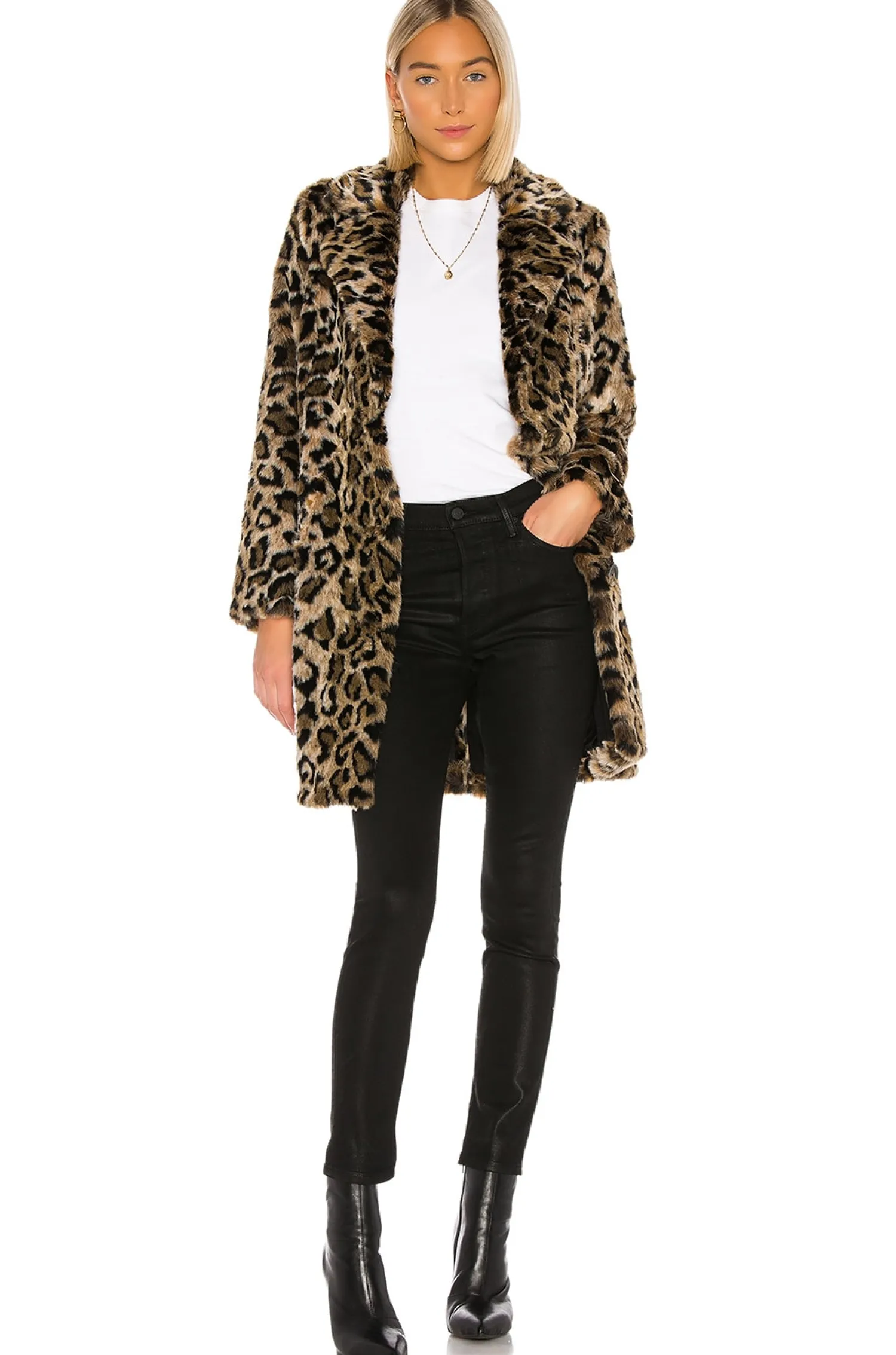 Women House of Harlow 1960 Jackets & Coats>X REVOLVE Genn Faux Fur Coat