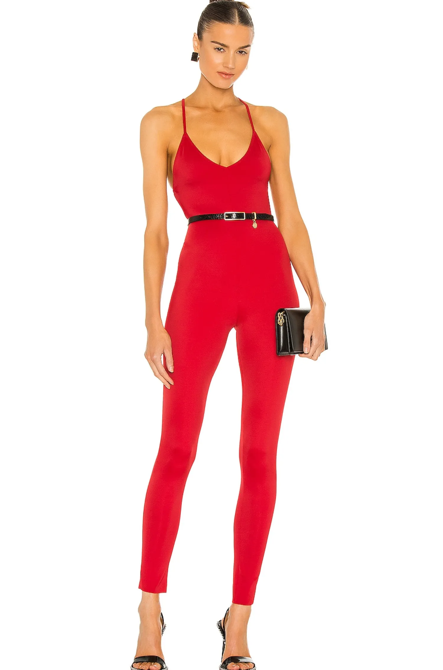 Women Norma Kamali Jumpsuits>x REVOLVE Low Back Fara Slip Catsuit