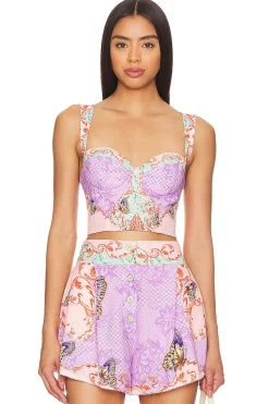 Women Agua Bendita Matching Sets>x REVOLVE Lupe Crop Top