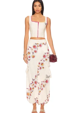 Women Agua Bendita Pants><noscript><img width=