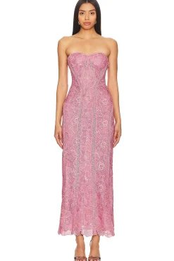 Women ROCOCO SAND Dresses>X Revolve Paris Lace Midi Dress