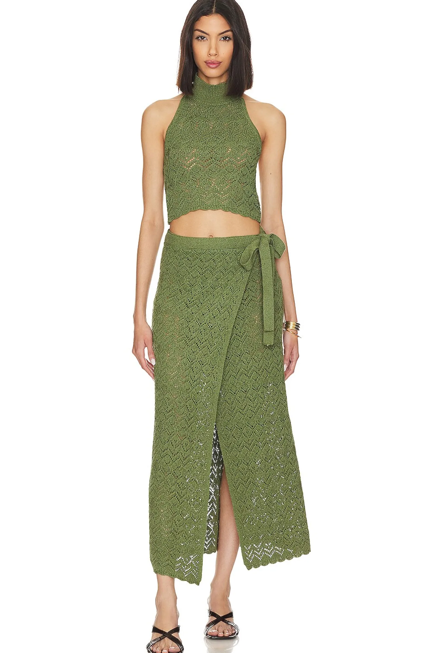 Women House of Harlow 1960 Matching Sets>x REVOLVE Rina Maxi Wrap Skirt