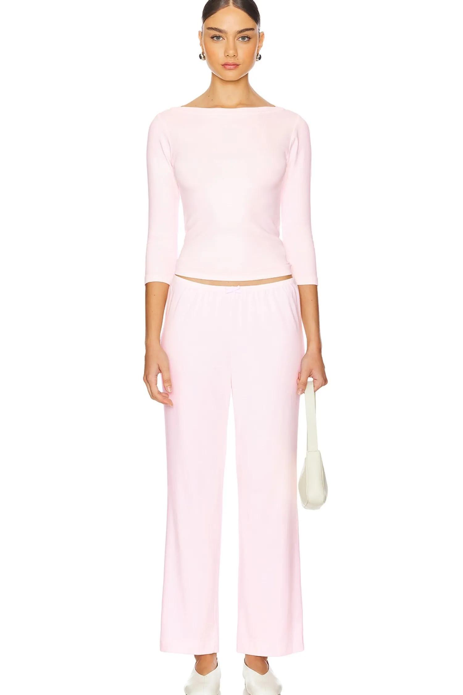 Women DONNI. Pants|Loungewear>x REVOLVE The Baby Rib Scallop Pant