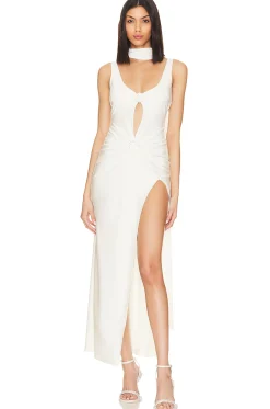 Women Khanums Dresses>X Revolve Tri Cut Out Gown