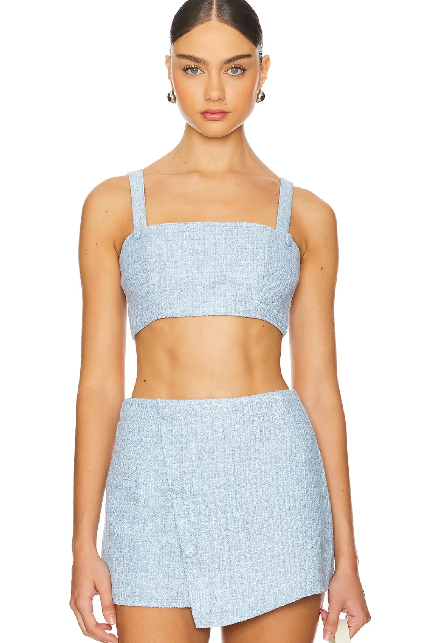 Women SNDYS Matching Sets>x REVOLVE Tweed Top