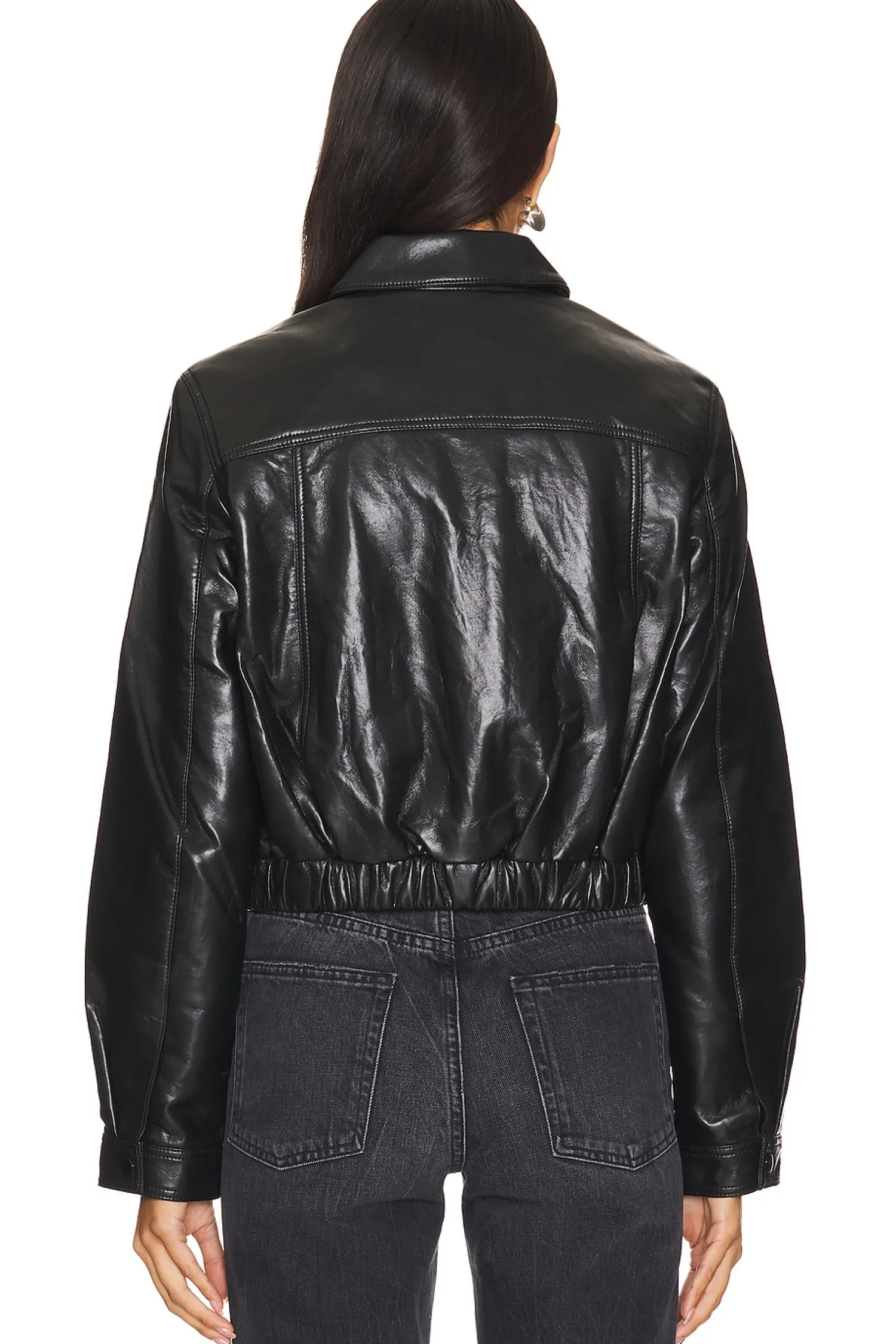 Women AGOLDE Jackets & Coats>X Shoreditch Ski Club Essie Cropped Jacket