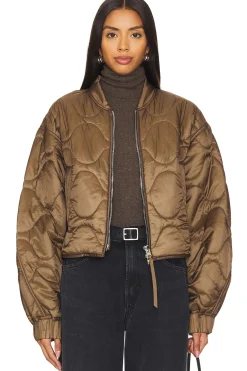 Women AGOLDE Jackets & Coats>X Shoreditch Ski Club Iona Quilted Jacket