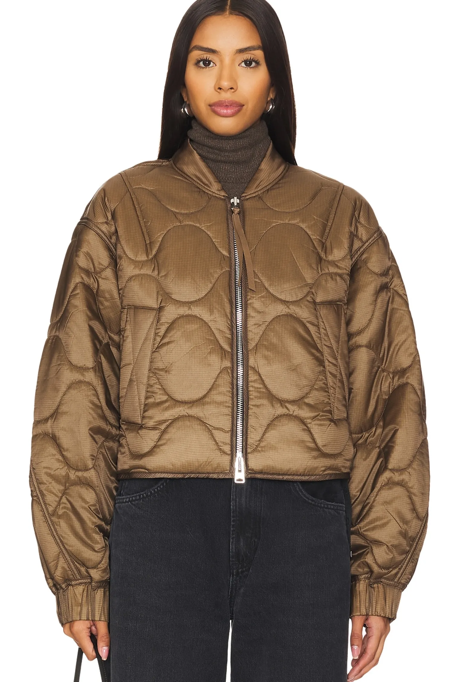 Women AGOLDE Jackets & Coats>X Shoreditch Ski Club Iona Quilted Jacket