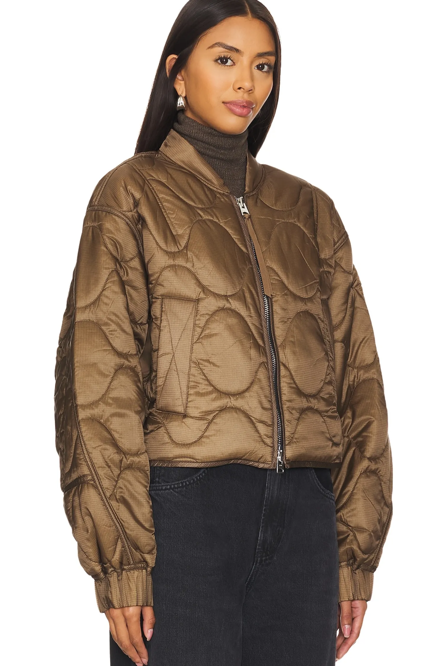 Women AGOLDE Jackets & Coats>X Shoreditch Ski Club Iona Quilted Jacket