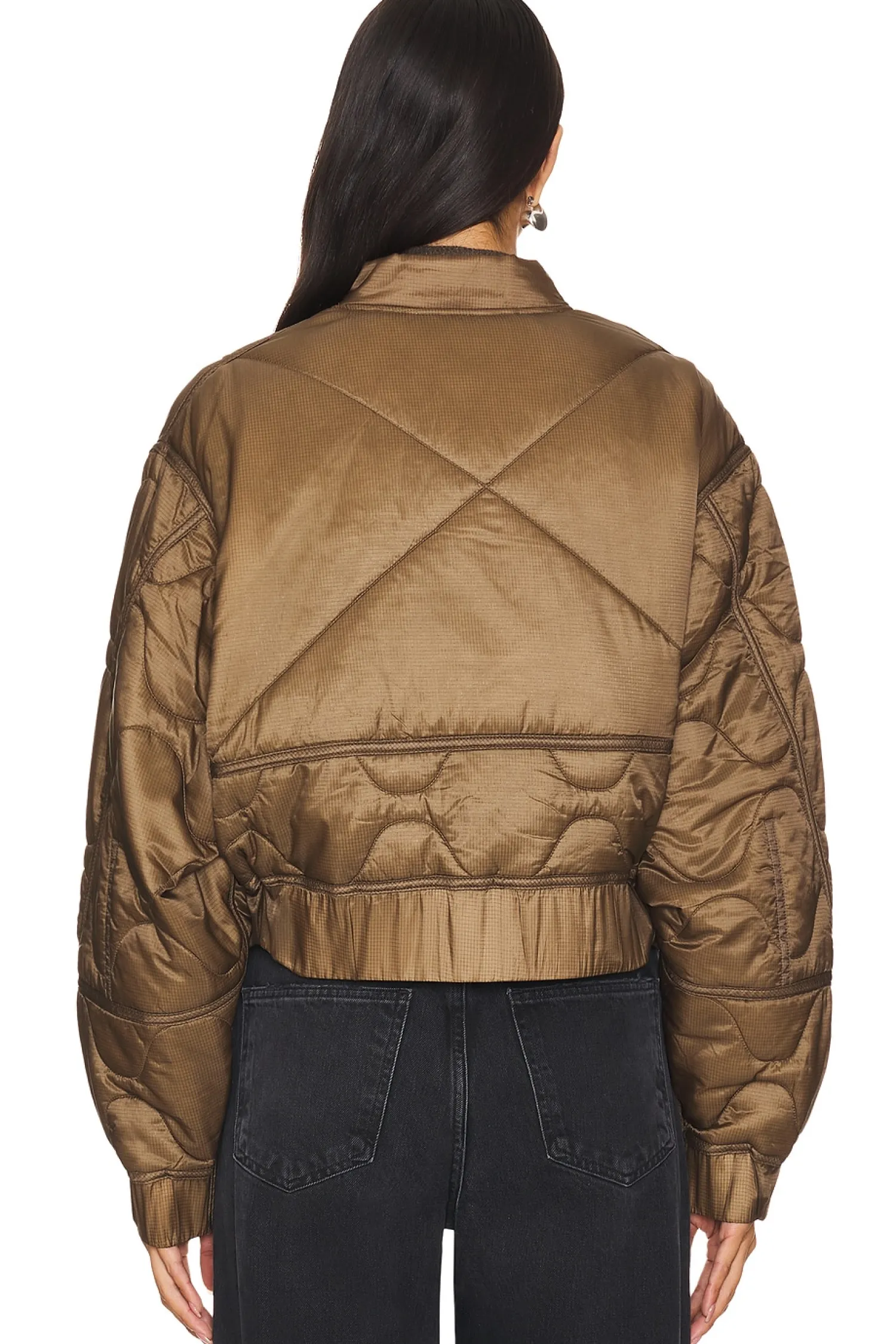 Women AGOLDE Jackets & Coats>X Shoreditch Ski Club Iona Quilted Jacket