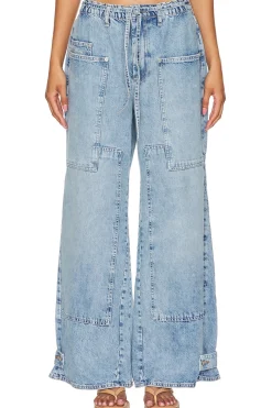 Women Free People Pants>x We The Free Curvy Outlaw Wide Leg Pants