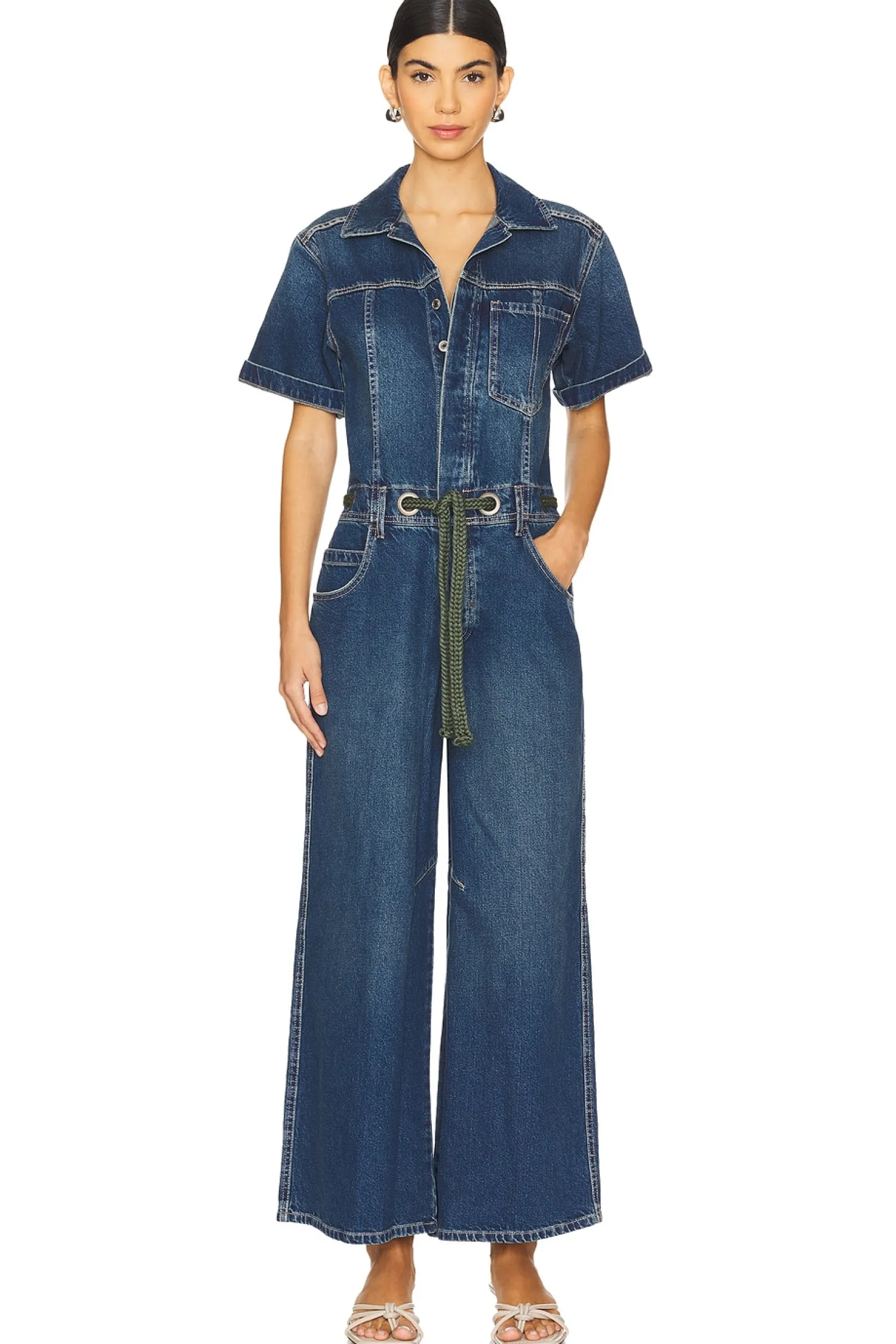 Women Free People Jumpsuits>x We The Free Edison Wide Leg Coverall