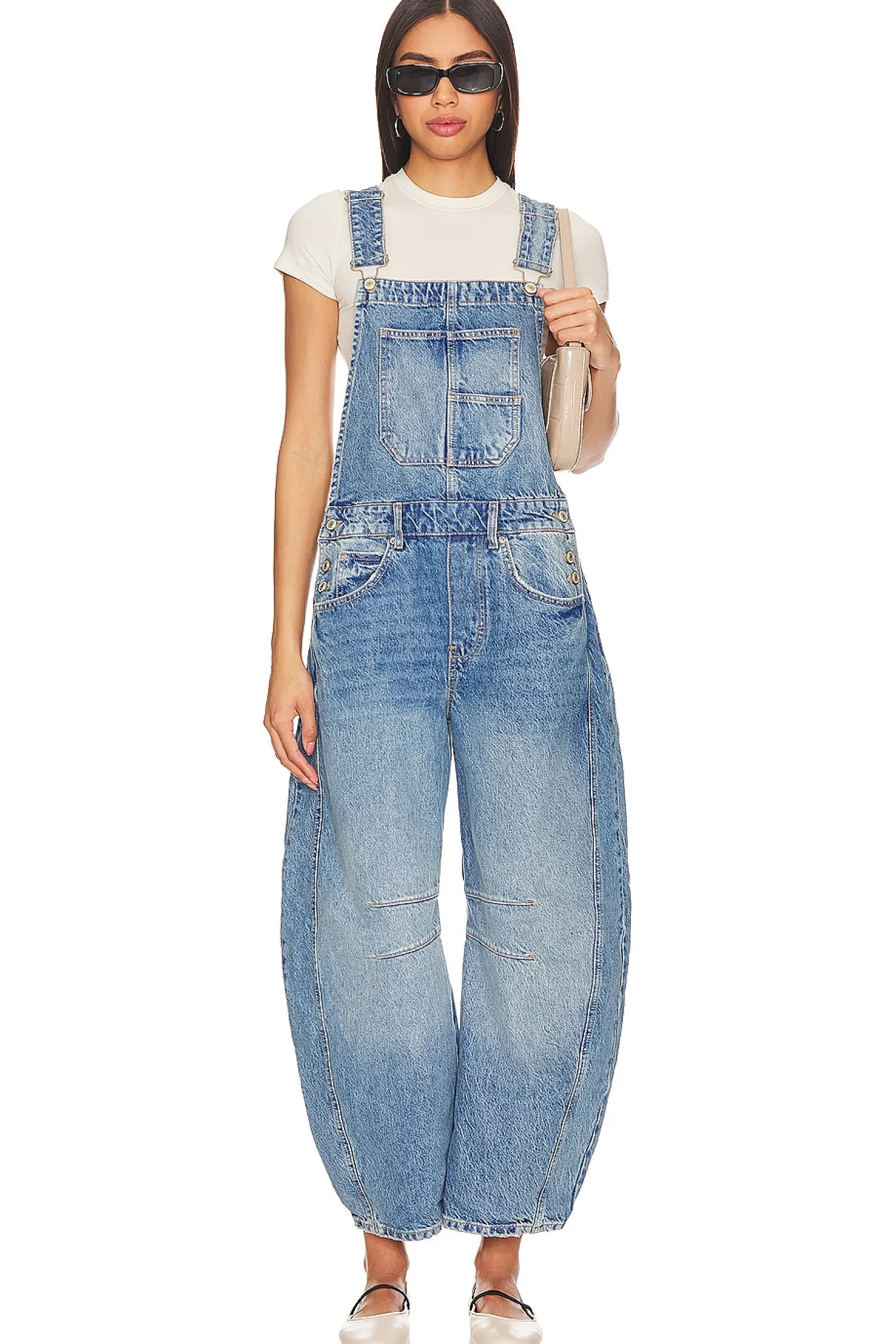 Women Free People Jumpsuits>x We The Free Good Luck Overall