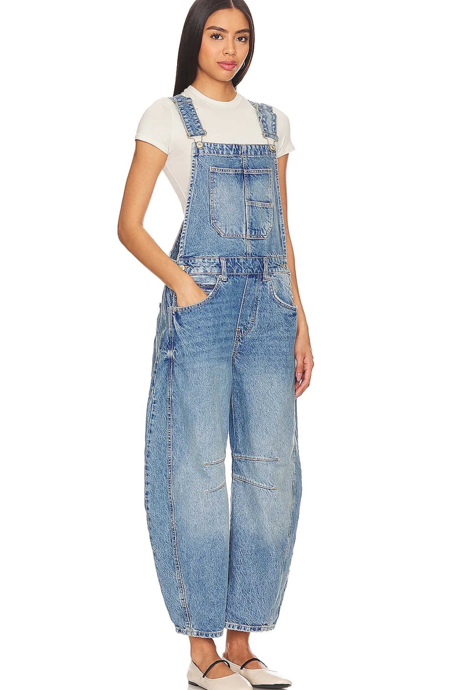 Women Free People Jumpsuits>x We The Free Good Luck Overall