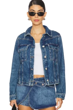 Women Free People Jackets & Coats>x We The Free Jade Denim Jacket