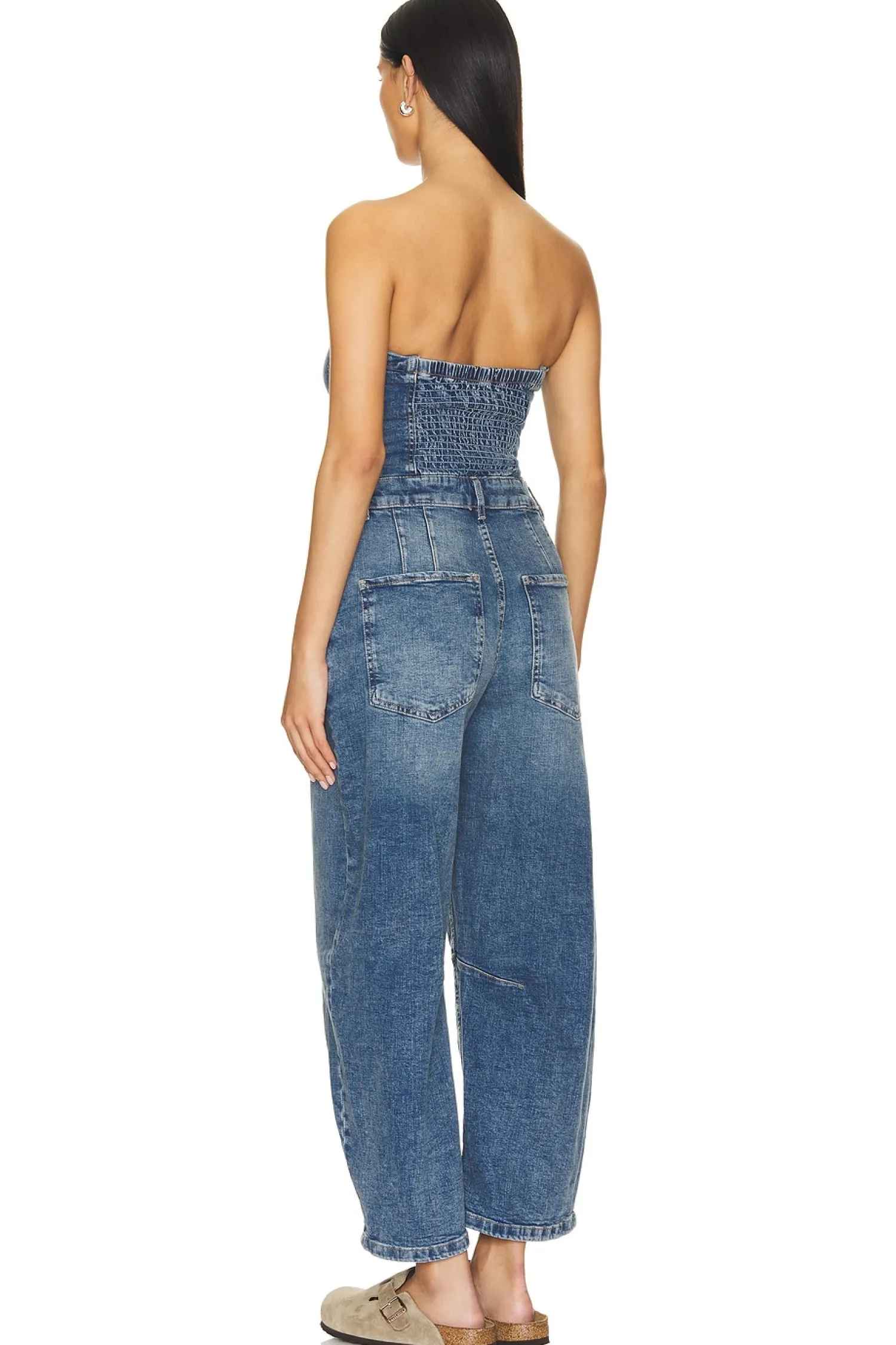 Women Free People Jumpsuits>x We The Free Je Suis Pret Barrel Jumpsuit