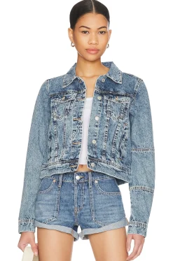 Women Free People Jackets & Coats>x We The Free Rumors Denim Jacket