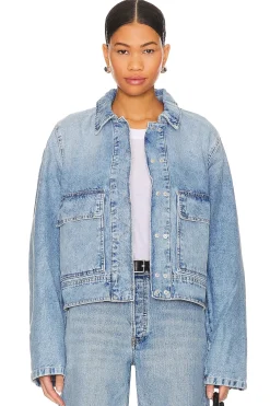 Women Free People Jackets & Coats>x We The Free Suzy Denim Jacket