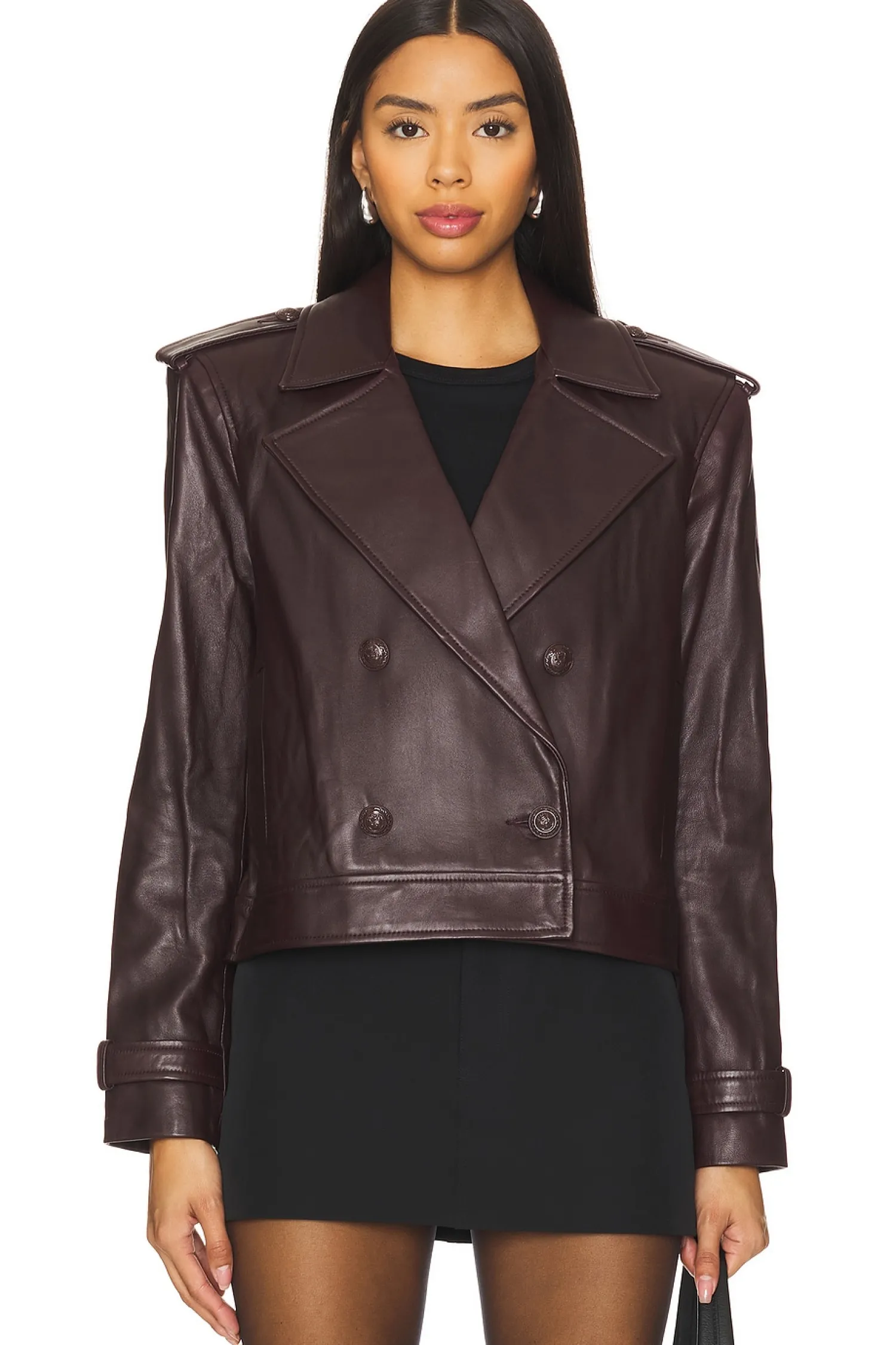 Women L'AGENCE Jackets & Coats>Xoey Cropped Trench