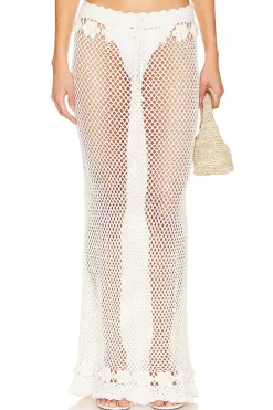 Women Tularosa Matching Sets>Zanea Ruffle Maxi Skirt