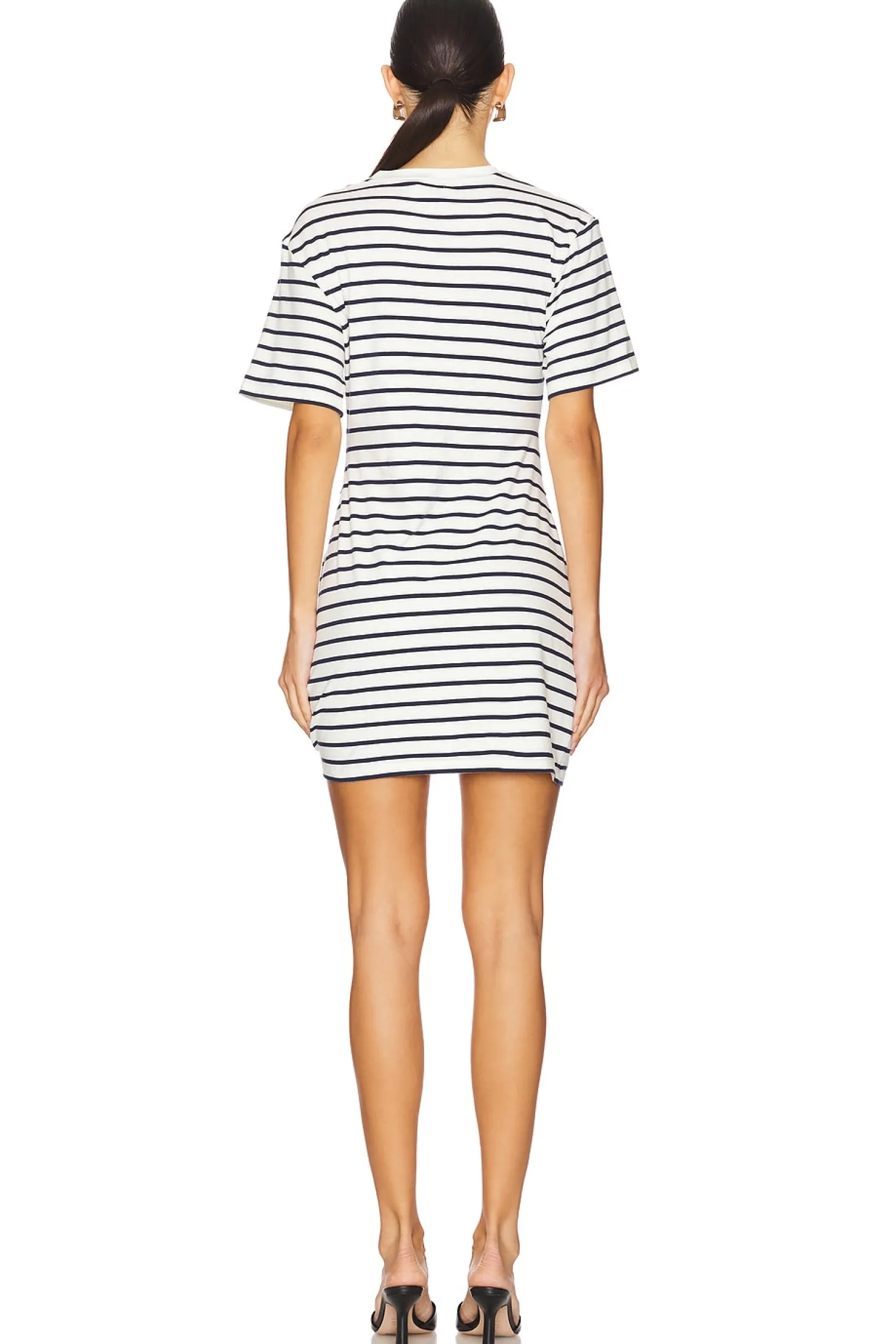 Women SIMKHAI Dresses>Zeus Short Sleeve Draped T-shirt Dress
