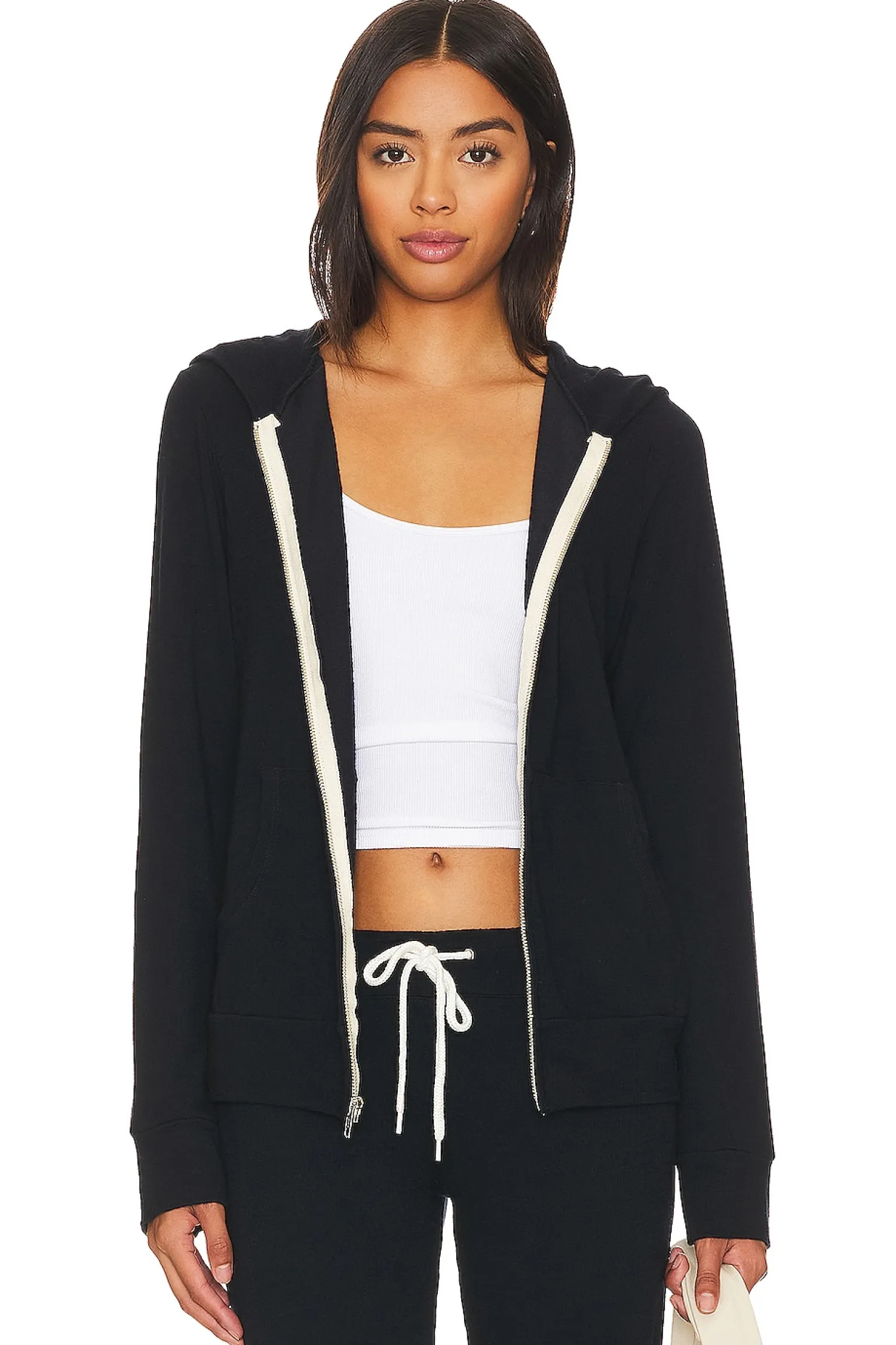 Women MONROW Loungewear>Zip Up Hoody