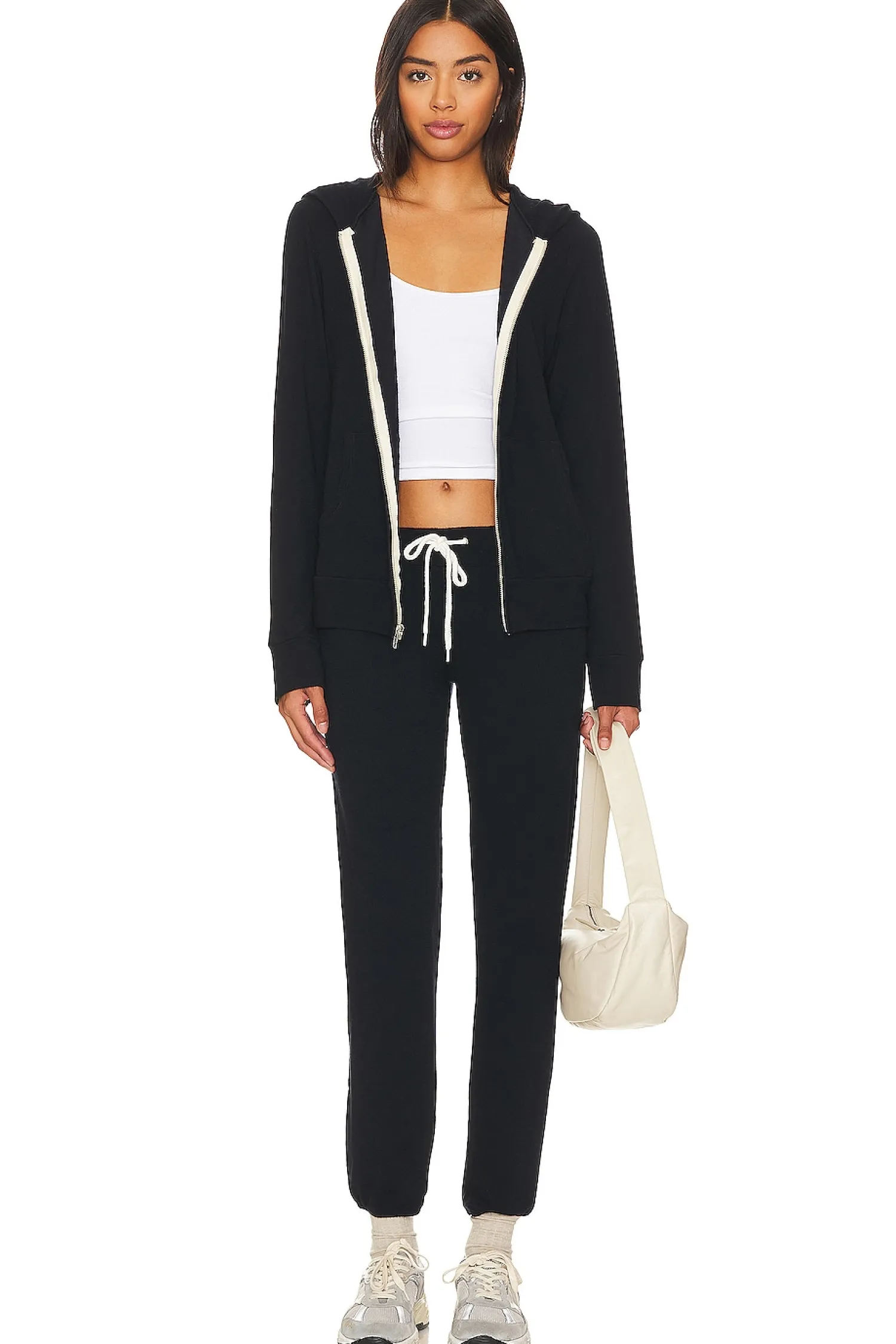 Women MONROW Loungewear>Zip Up Hoody