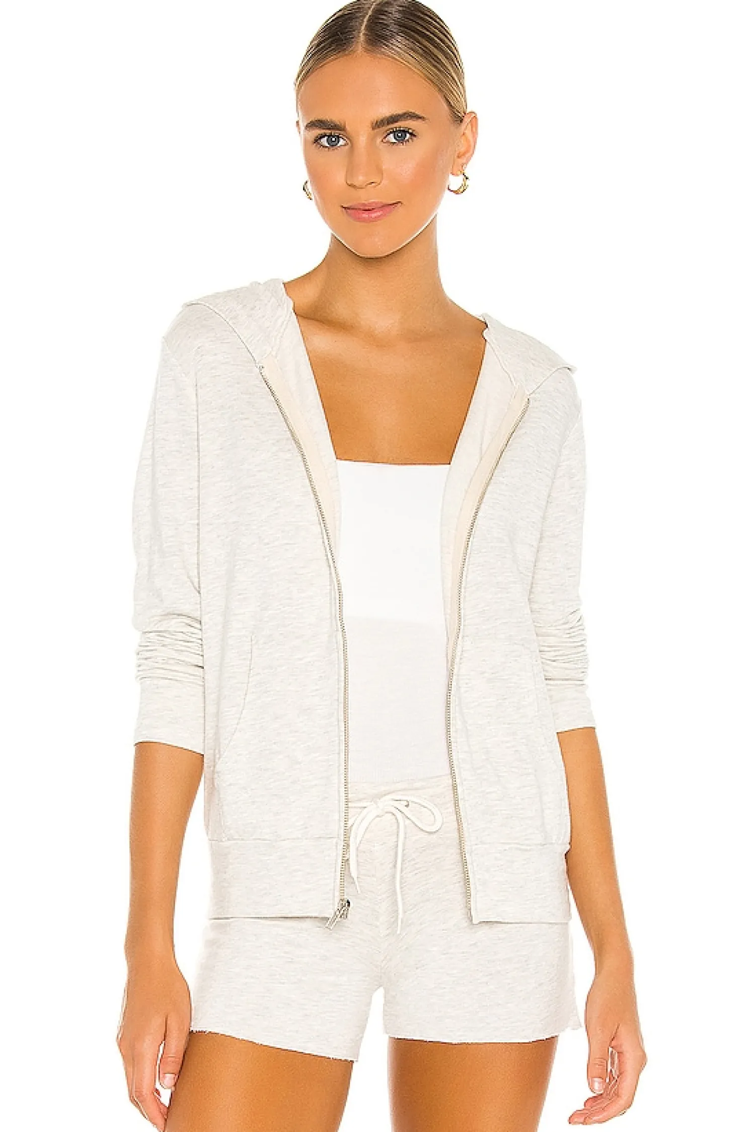 Women MONROW Loungewear>Zip Up Hoody