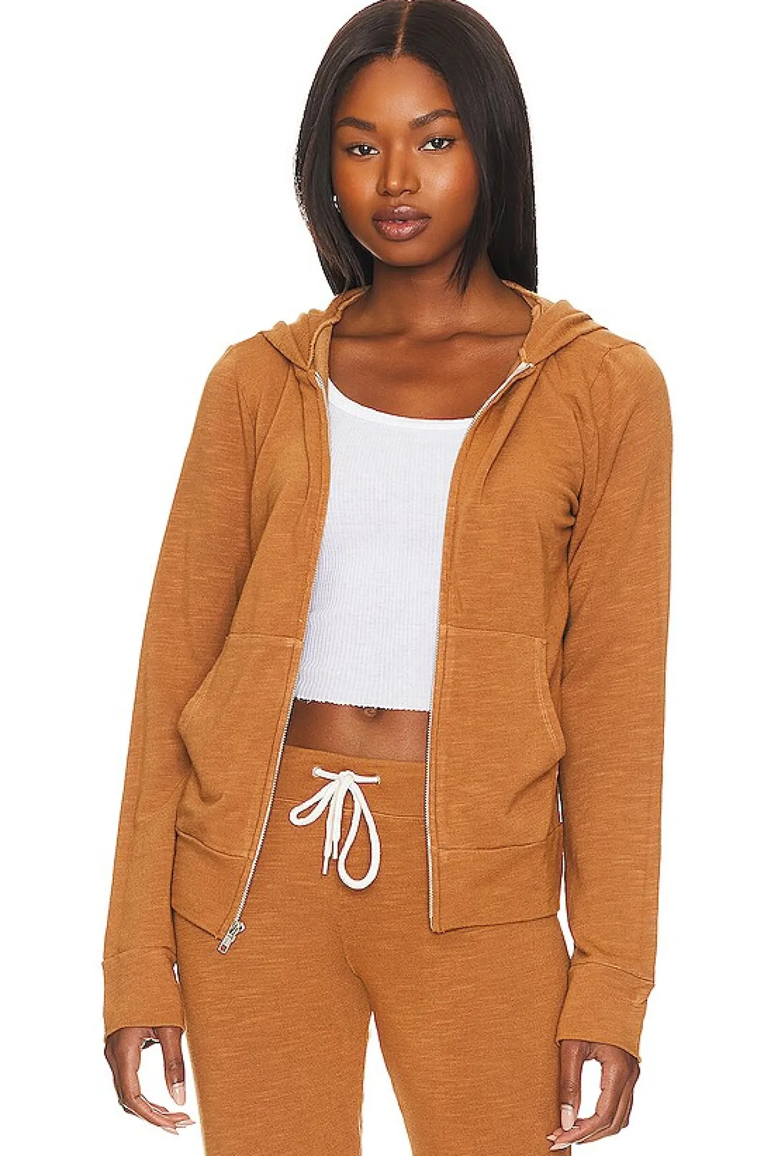 Women MONROW Loungewear>Zip Up Hoody