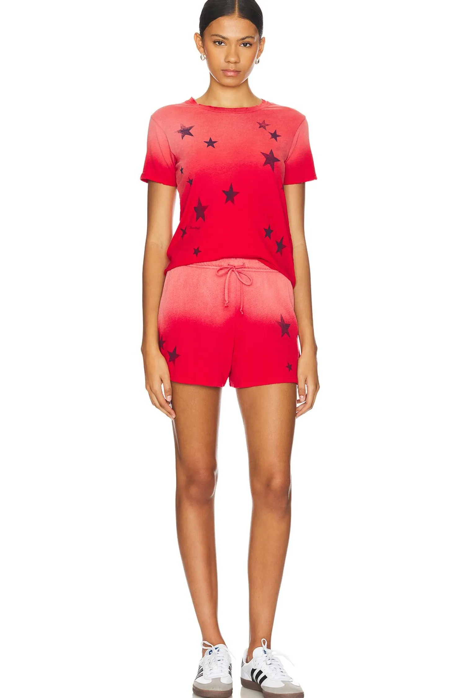 Women Lauren Moshi Loungewear>Zoa Sweat Shorts Vintage Stars