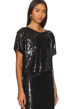 Women LNA Matching Sets>Zosia Sequin T Shirt
